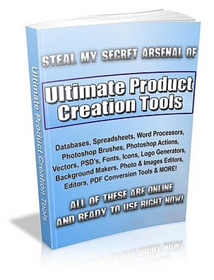Product picture Ultimate Product Creation Tools eBook